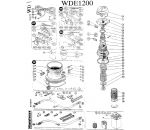 Запчасти для Hitachi WDE1200