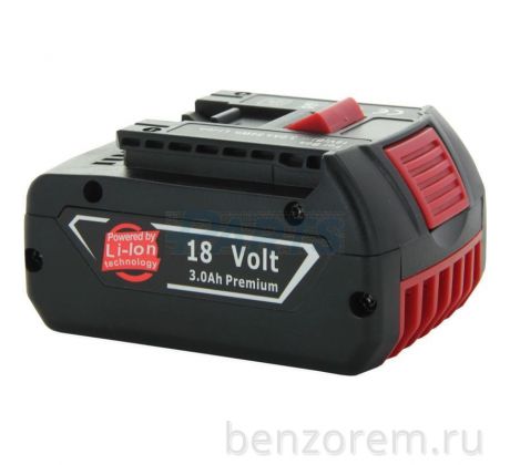 Аккумулятор для Bosch BAT609 18V 3.0Ah Li-ION   