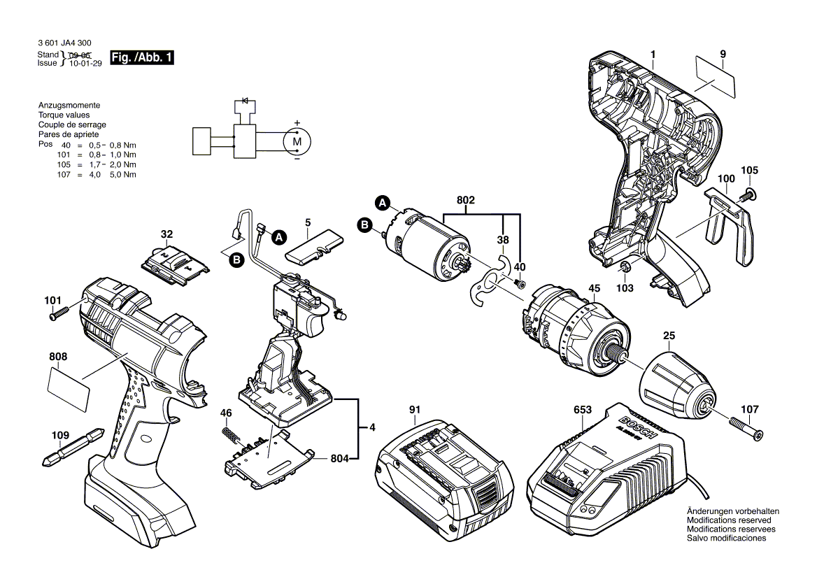 Запчасти для Bosch GSR_18-2-LI_(3601JA4300)